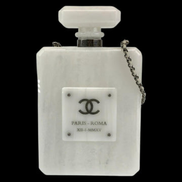 White Plastic Chanel Vanity