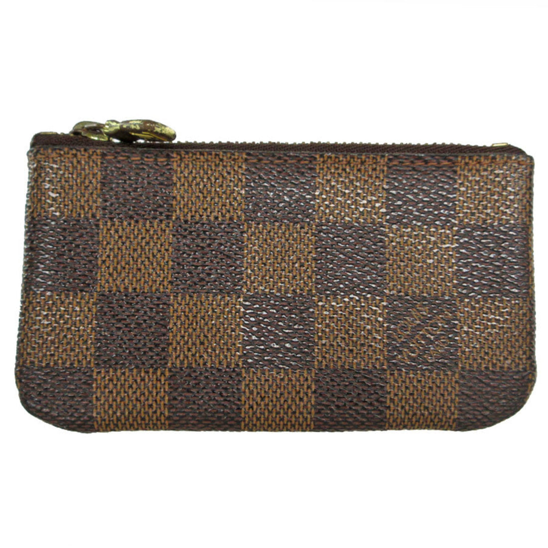 Louis Vuitton Damier Canvas Ebene Damier Canvas Coin Purse/Coin Case