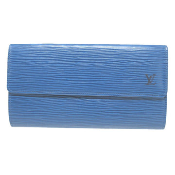 Louis Vuitton  Epi Leather Long Wallet (Bi-Fold)