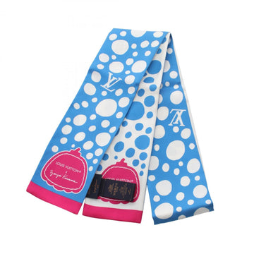 Louis Vuitton blue pink  Silk Scarf