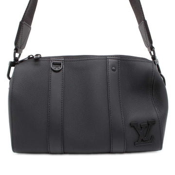 Louis Vuitton  Noir Leather Shoulder Bag
