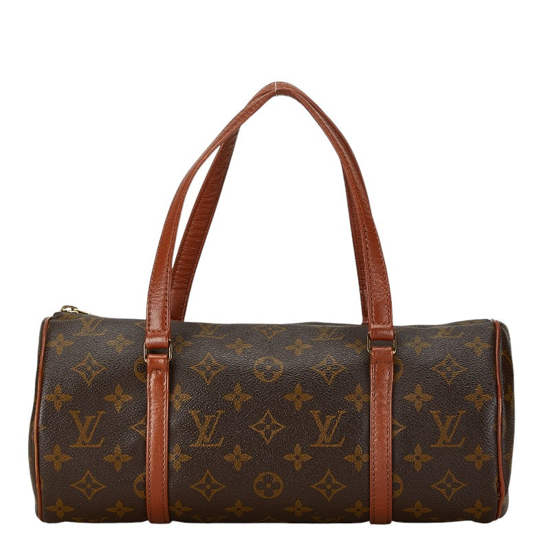 Louis Vuitton Papillon 30 Shoulder Bag Brown