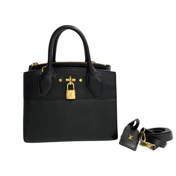 Louis Vuitton  Leather Handbag Shoulder Bag