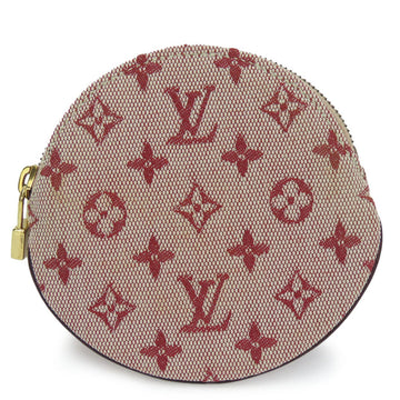 Louis Vuitton Cerise  Color Monogram Mini Coin Purse/Coin Case