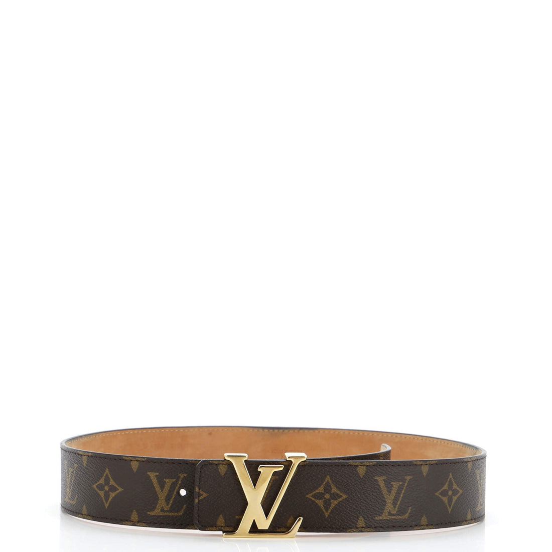 LV Initiales Belt Monogram Canvas Wide 80