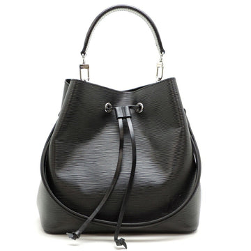 Louis Vuitton Epi  Noir Epi Leather Handbag