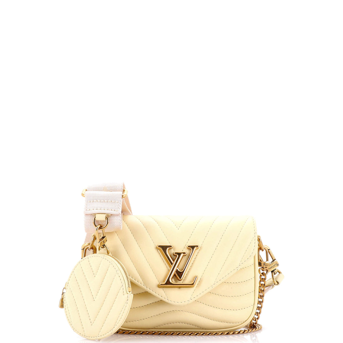 New Wave Multi Pochette Quilted Leather