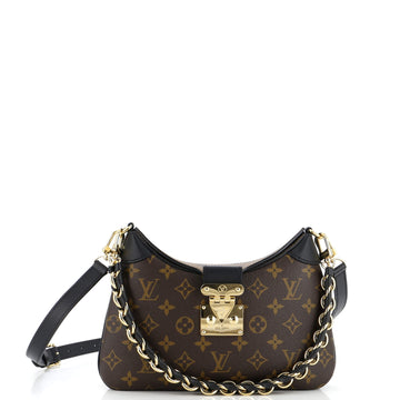 LV Twinny Handbag Monogram Canvas and Reverse Monogram Canvas with Leather