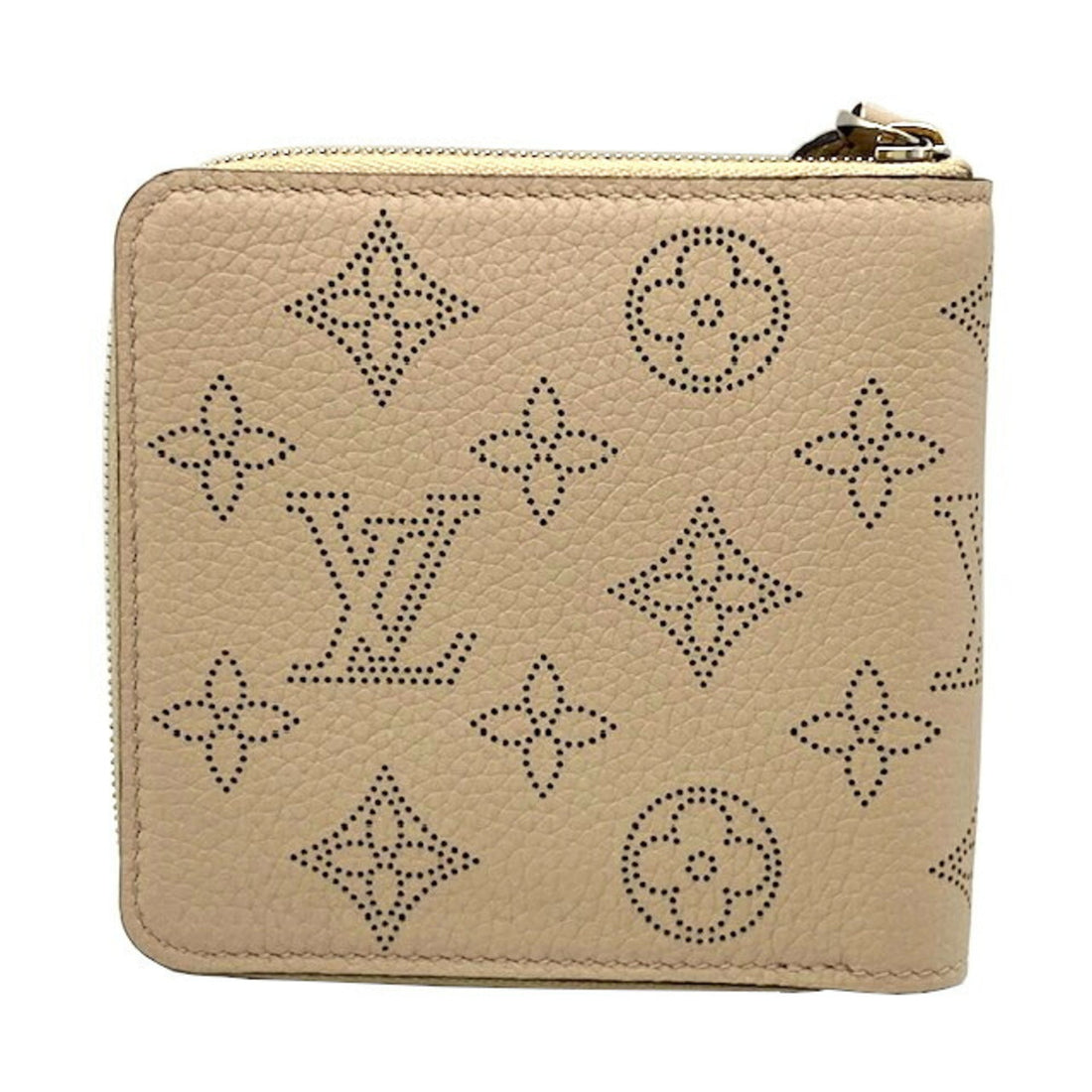 Louis Vuitton Galle   Mahina Leather Wallet (Bi-Fold)