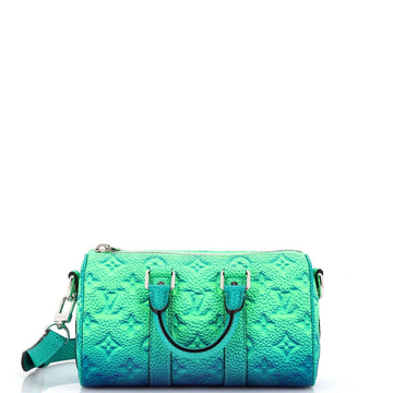 Keepall Bandouliere Bag Limited Edition Illusion Monogram Taurillon Leather XS