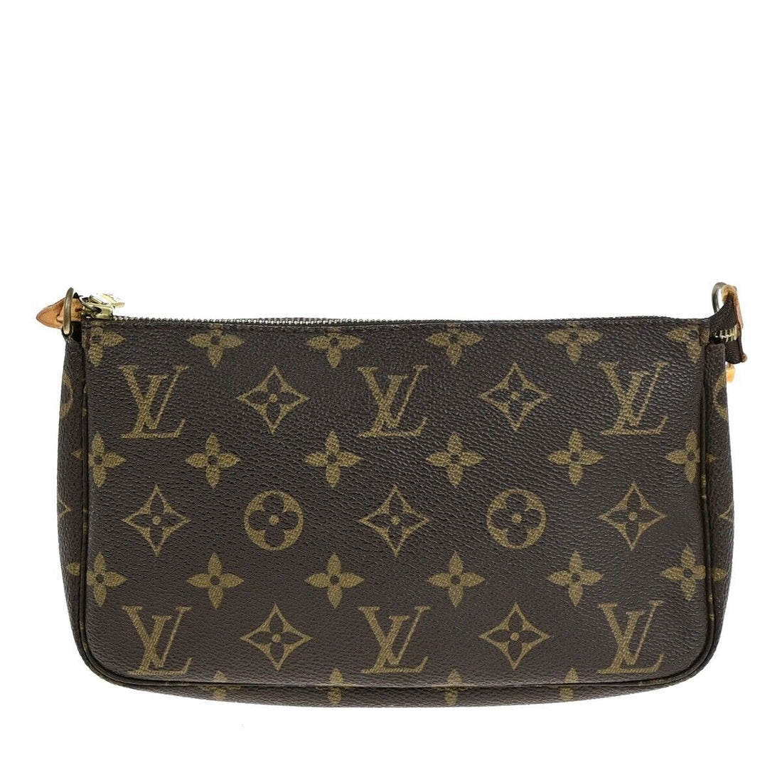 Louis Vuitton Pochette Accessoire  Canvas Clutch Bag