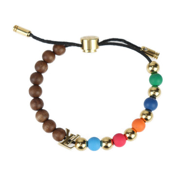 Louis Vuitton  Resin Wood Charm Bracelet