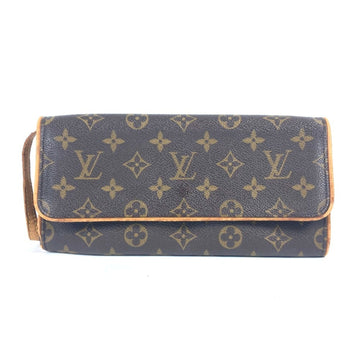 Louis Vuitton  Monogram Monogram Clutch Bag Pochette Shoulder Bag