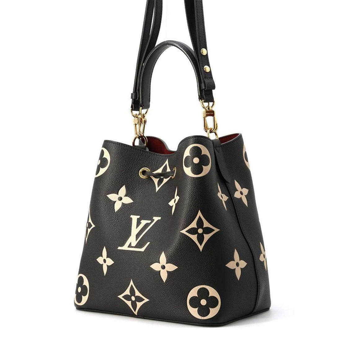 Louis Vuitton Monogram Empreinte  Noir Monogram Empreinte Handbag Shoulder Bag