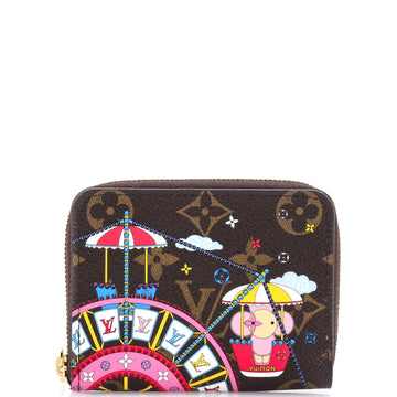 Zippy Coin Purse Limited Edition Vivienne Xmas Monogram Canvas