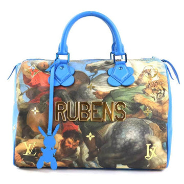 Louis Vuitton blue  Coated Canvas Handbag