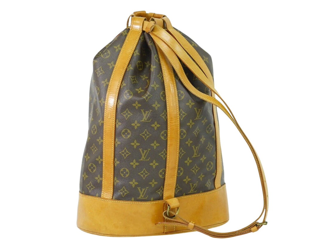 Louis Vuitton Randonnée  Canvas Shoulder Bag