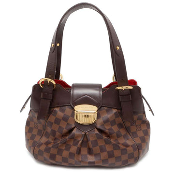 Louis Vuitton Ebene  Color Damier Azur Shoulder Bag