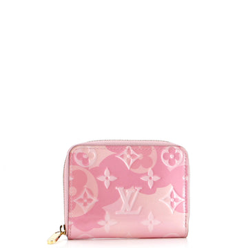 Zippy Coin Purse Limited Edition Valentine Floral Monogram Vernis