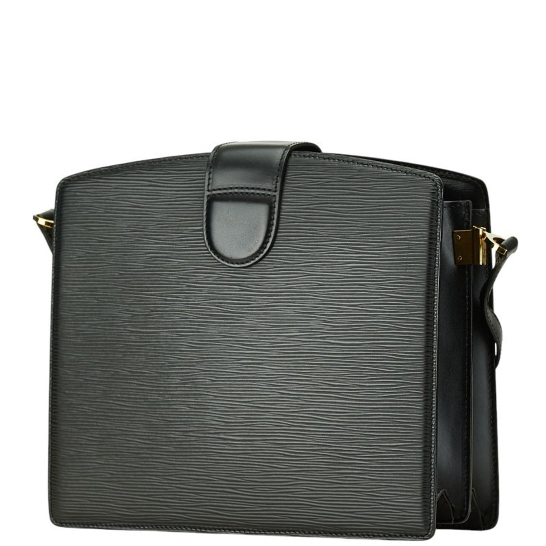 Louis Vuitton Epi  Noir Epi Leather Shoulder Bag