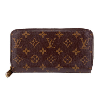 Louis Vuitton  Leather Long Wallet (Bi-Fold)