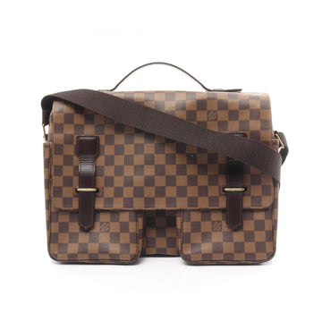 Louis Vuitton Damier  Coated Canvas Leather Shoulder Bag