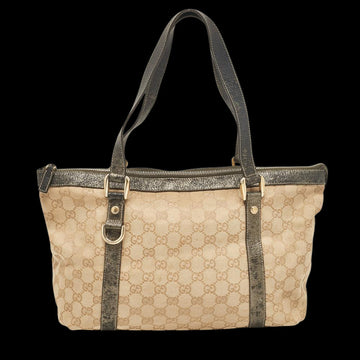 Beige Canvas Gucci Abbey