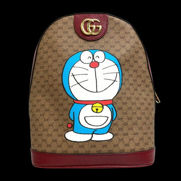 Beige Canvas Gucci Backpack
