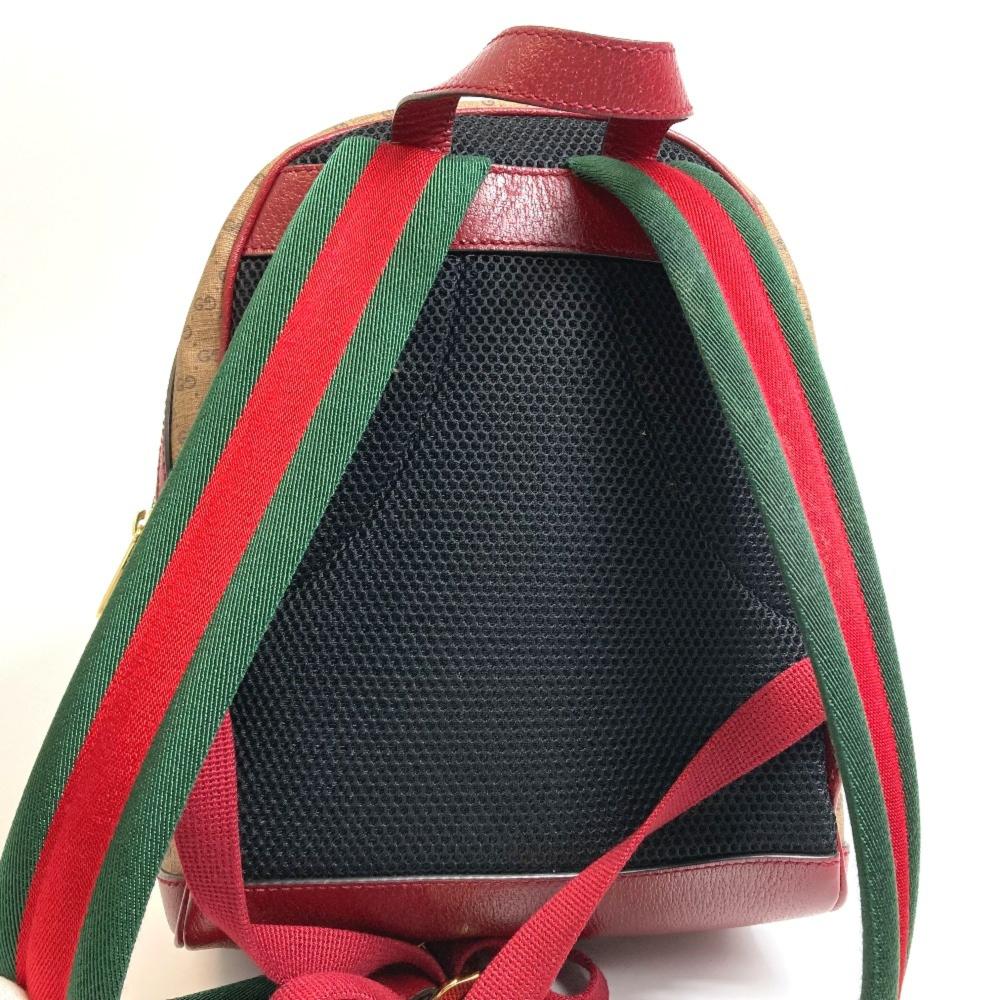 Beige Canvas Gucci Backpack
