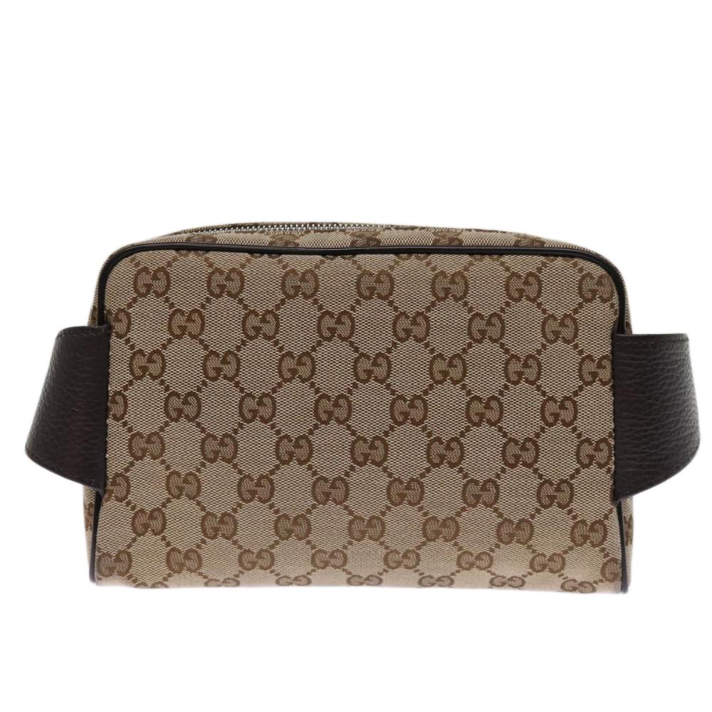 Beige Canvas Gucci Belt Bag