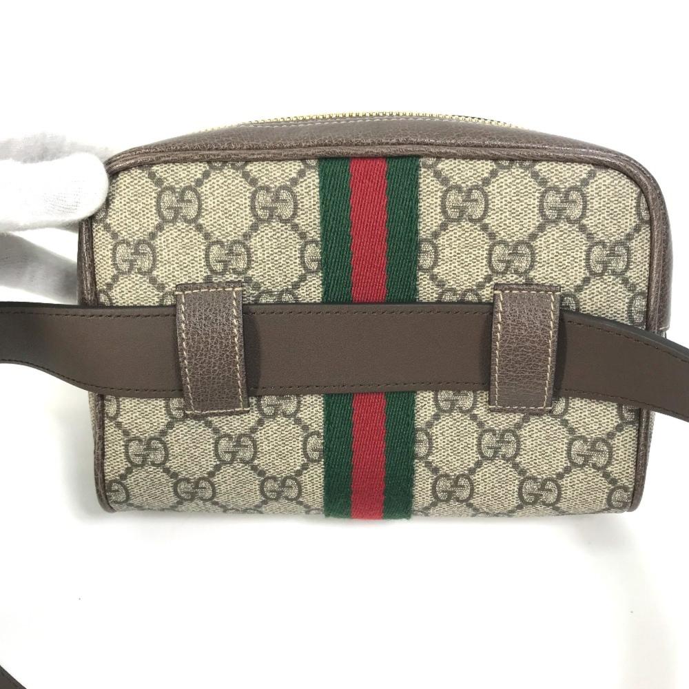 Beige Canvas Gucci Crossbody Bag