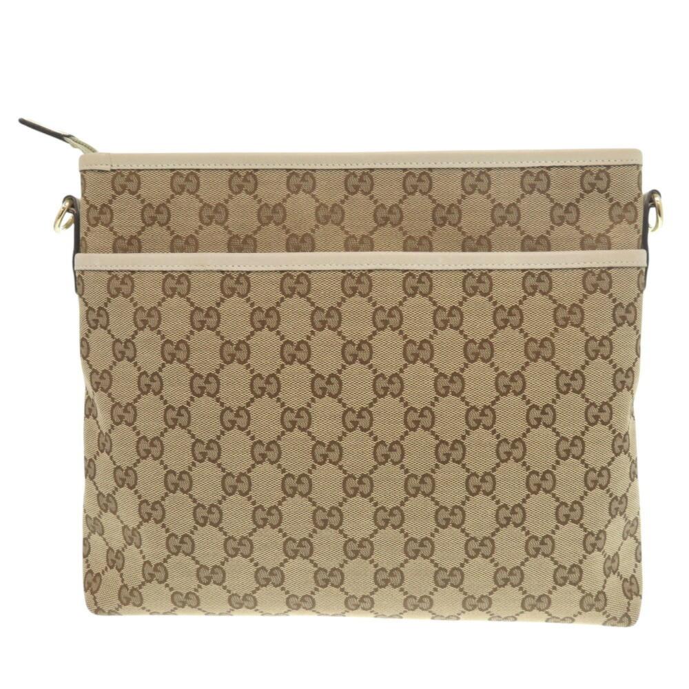 Beige Canvas Gucci Crossbody Bag