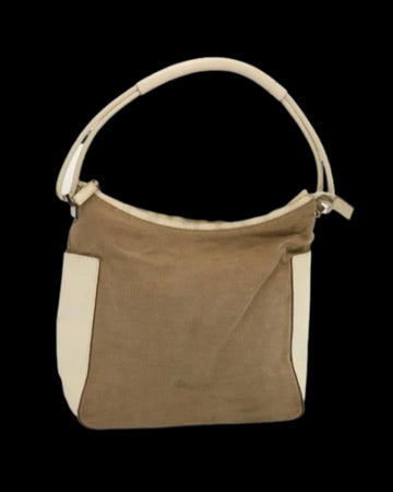 Beige Canvas Gucci Handbag