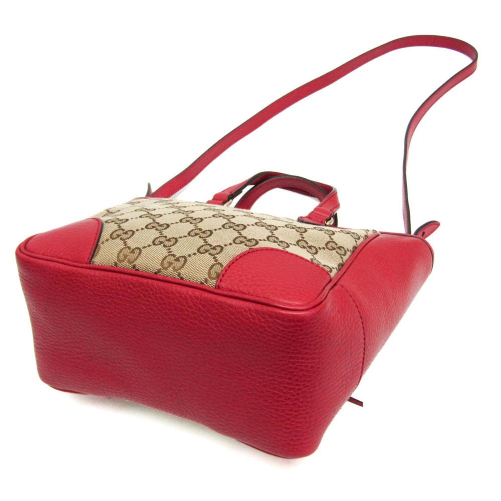 Beige Canvas Gucci Handbag