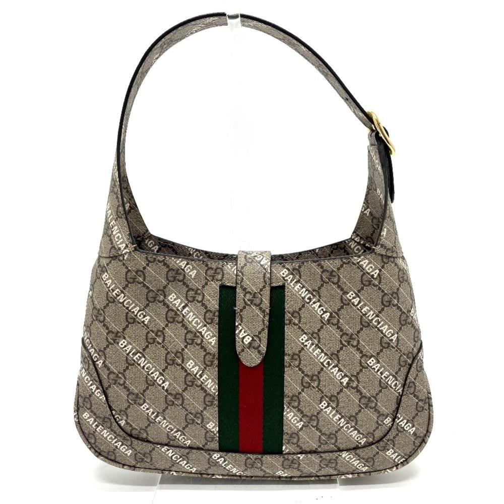 Beige Canvas Gucci Jackie