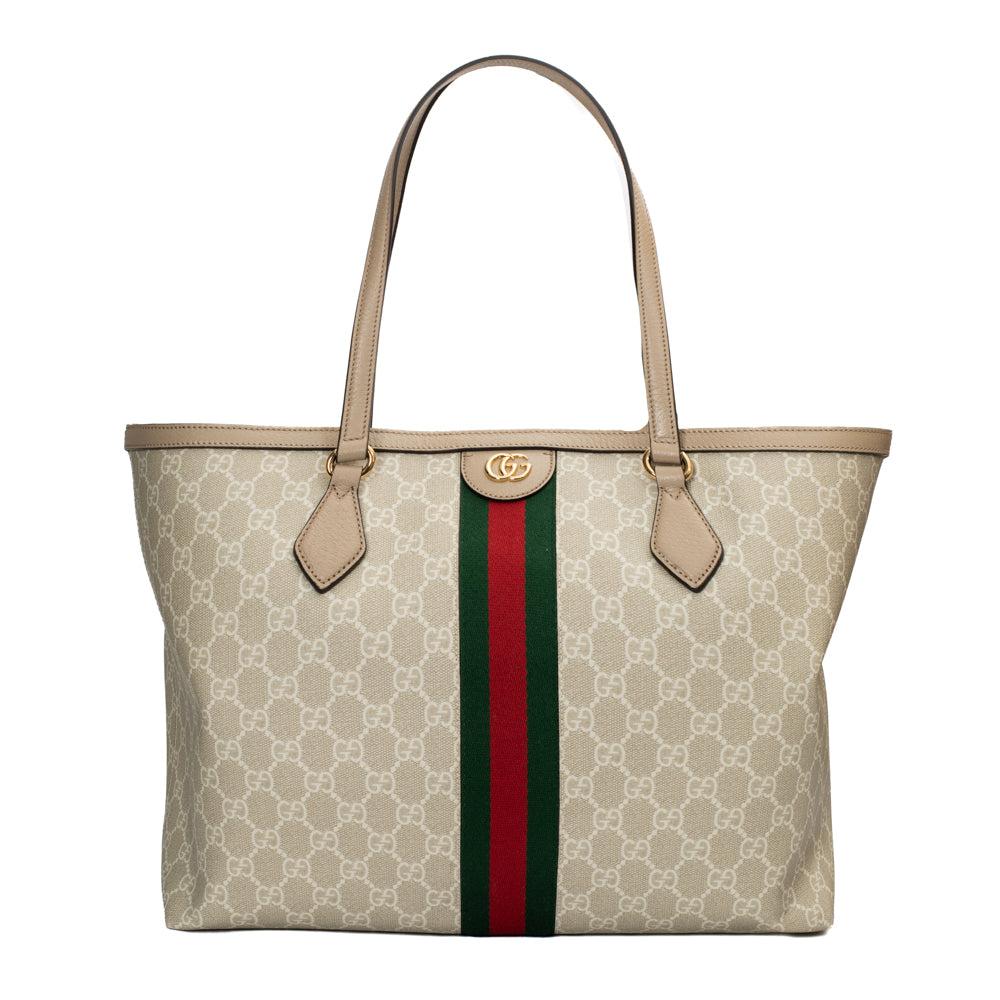 Beige Canvas Gucci Ophidia