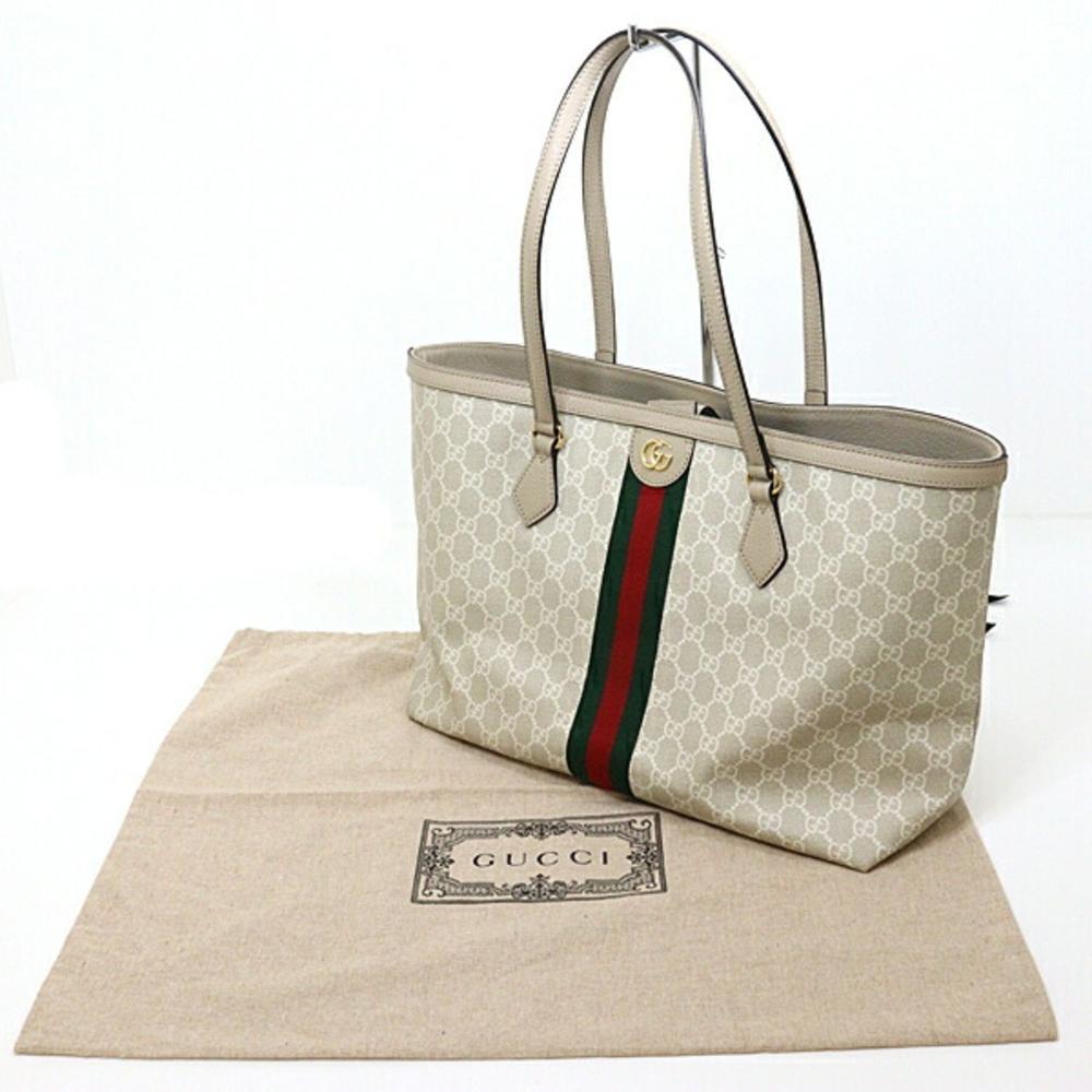 Beige Canvas Gucci Ophidia