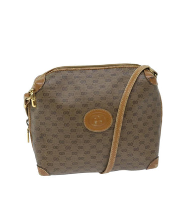 Beige Canvas Gucci Shoulder Bag