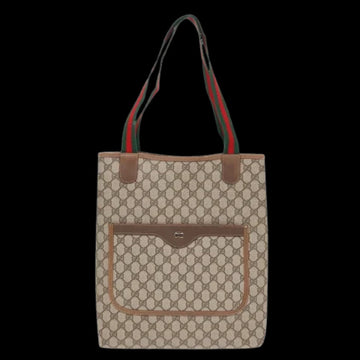 Beige Canvas Gucci Tote