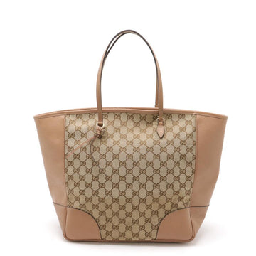 Beige Canvas Gucci Tote