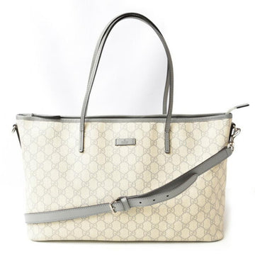 Beige Canvas Gucci Tote