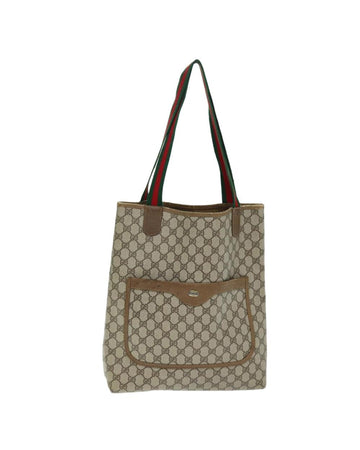 Beige Canvas Gucci Tote