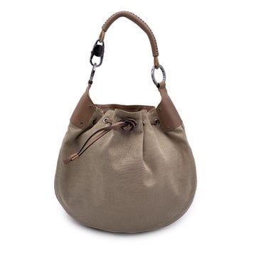 Beige Canvas Gucci Travel Bag