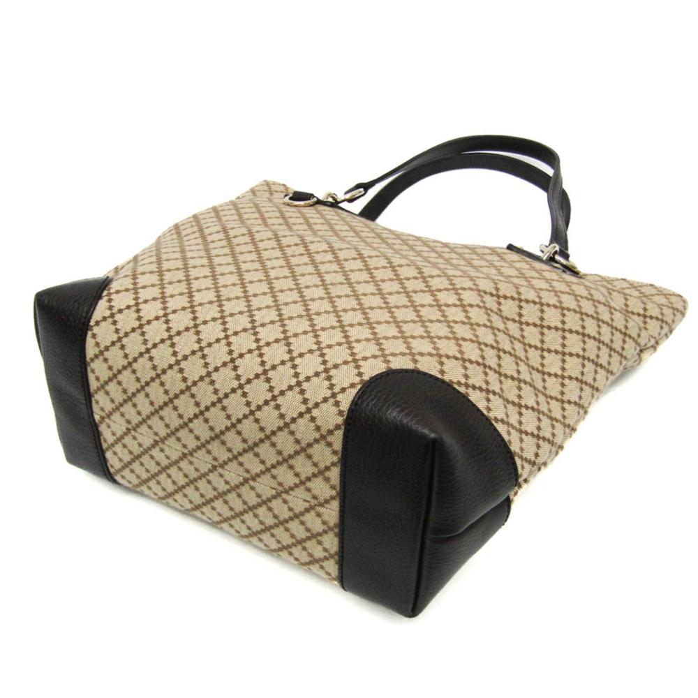 Beige Canvas Gucci Tote