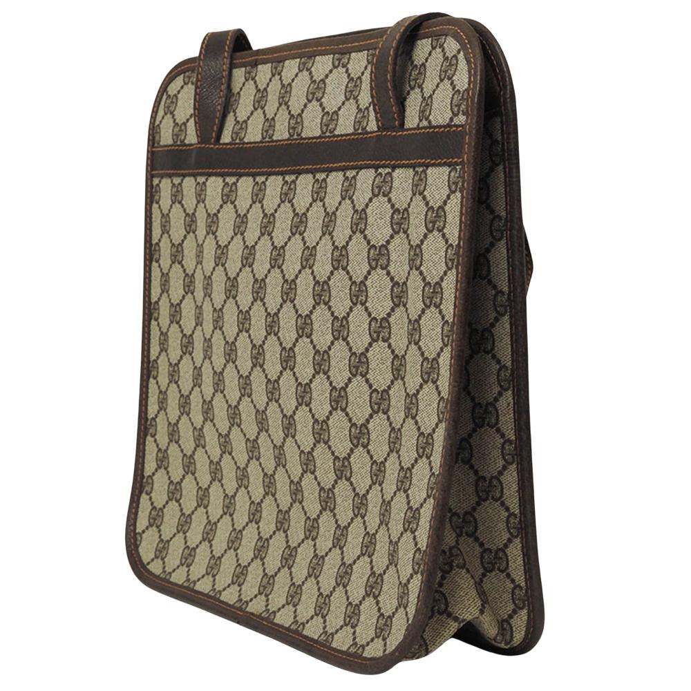 Beige Canvas Gucci Tote