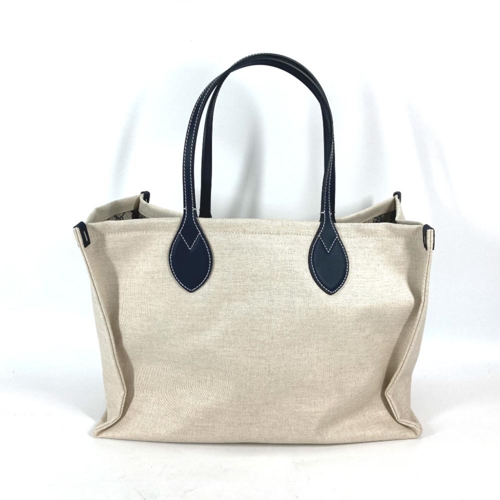 Beige Canvas Gucci Tote