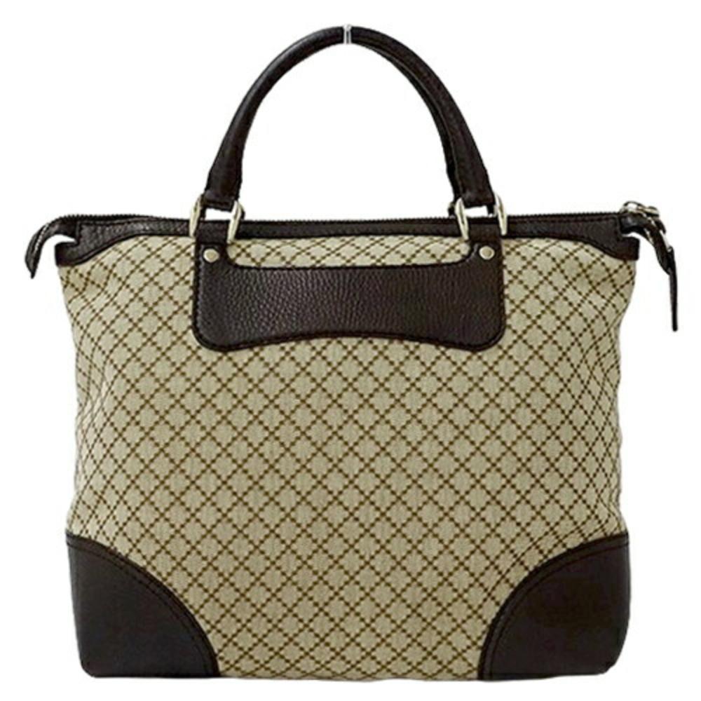 Beige Canvas Gucci Tote