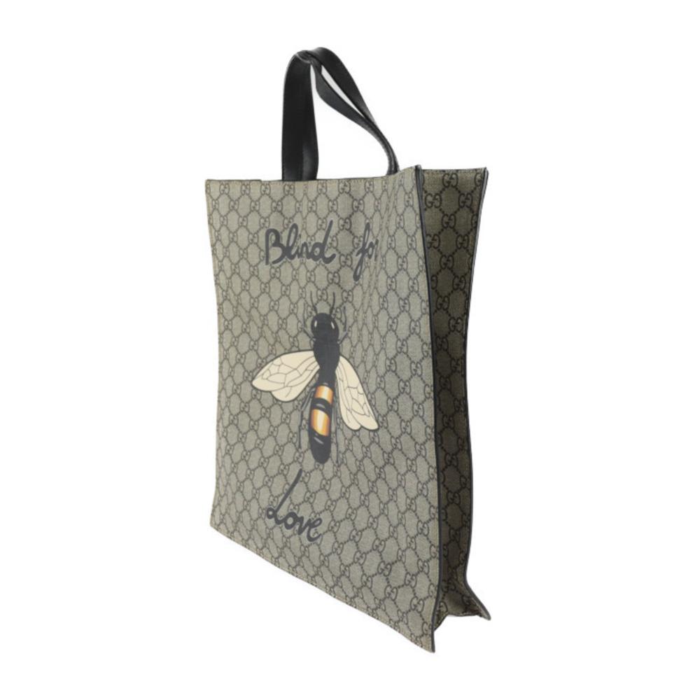 Beige Canvas Gucci Tote