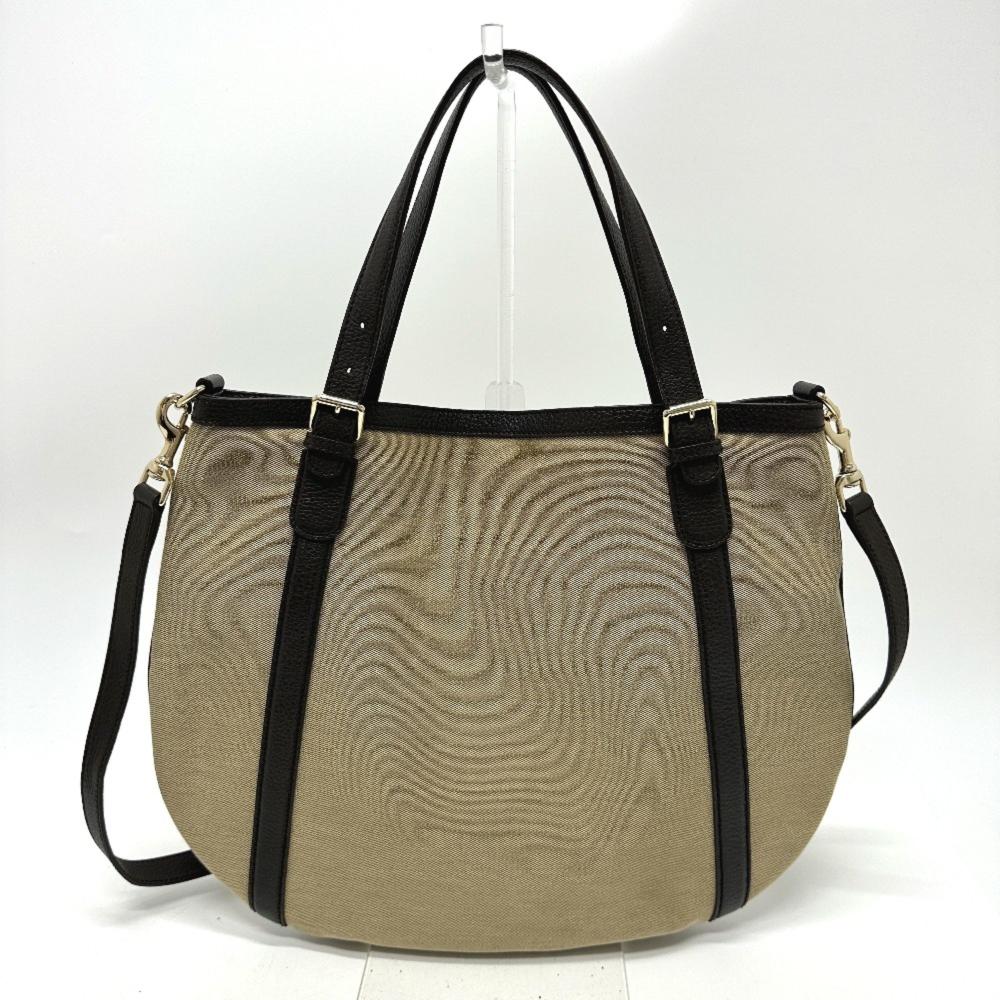 Beige Canvas Gucci Travel Bag
