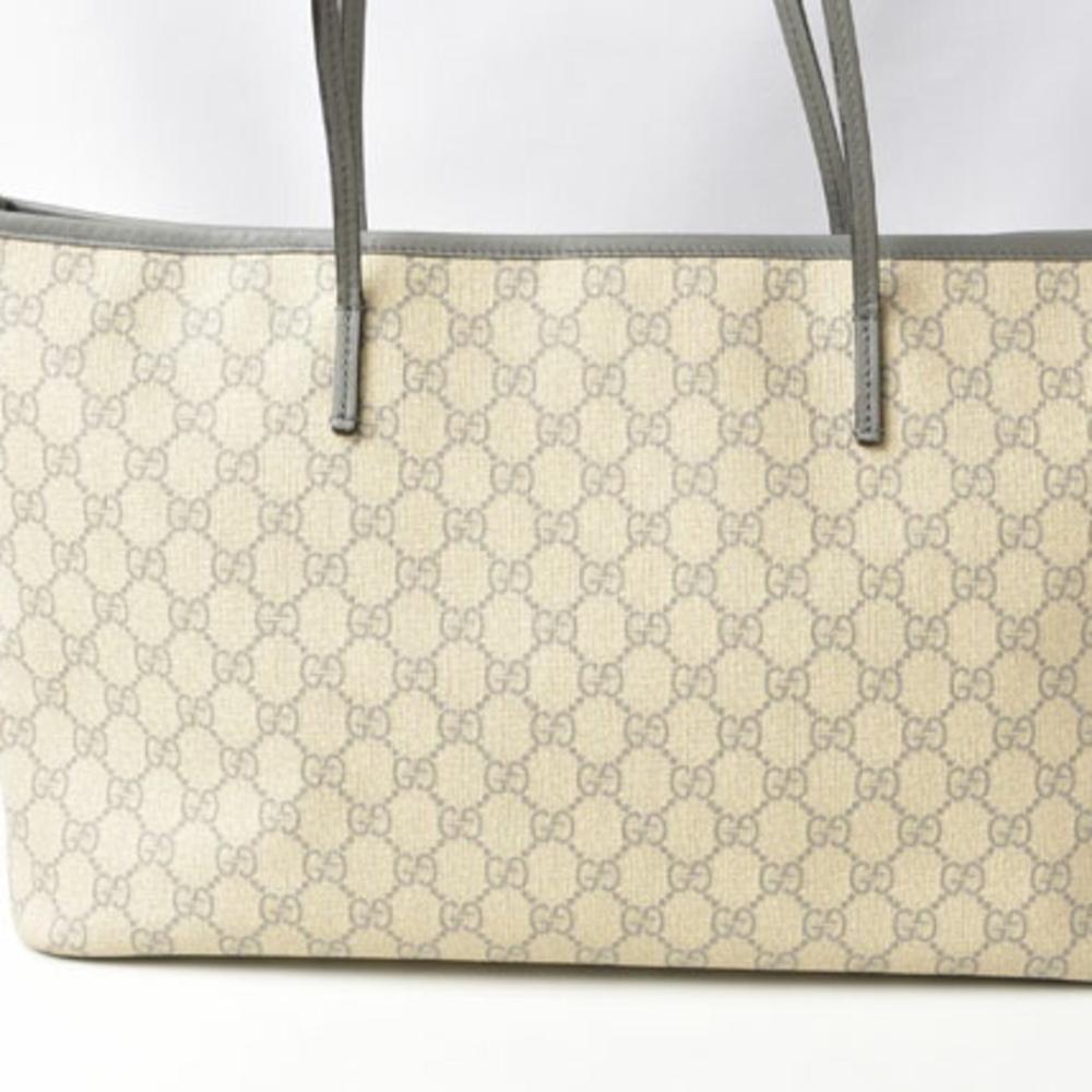 Beige Canvas Gucci Tote